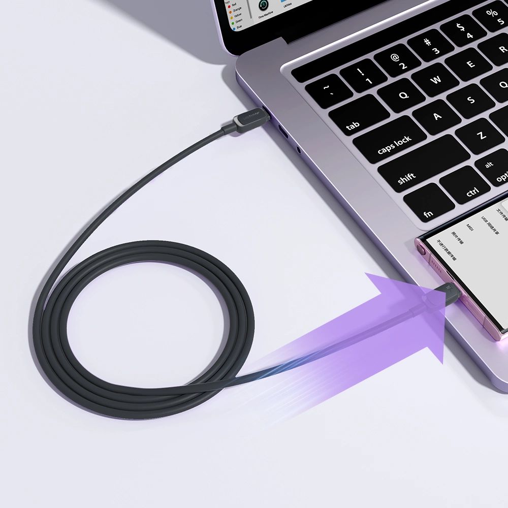 Joyroom Cabke Type-C To Lightning Fast Charging Data Cable (1.2m/4ft, 30W PD) Black, S-A14 ( 12 Month warranty Guaranteed by the local agent Trust Store )