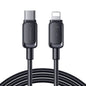 Joyroom Cabke Type-C To Lightning Fast Charging Data Cable (1.2m/4ft, 30W PD) Black, S-A14 ( 12 Month warranty Guaranteed  by the local agent Trust Store )