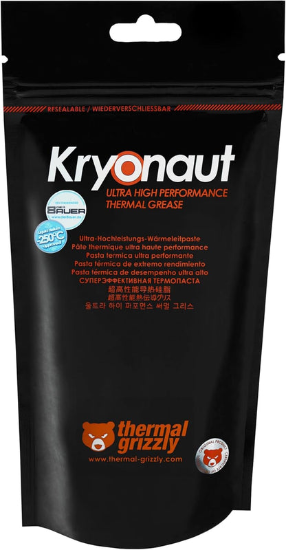 Thermal Grizzly Kryonaut 12.5 W/m · K 1 g thermal grease (-200 to 350 ° C) ( ORIGINAL )