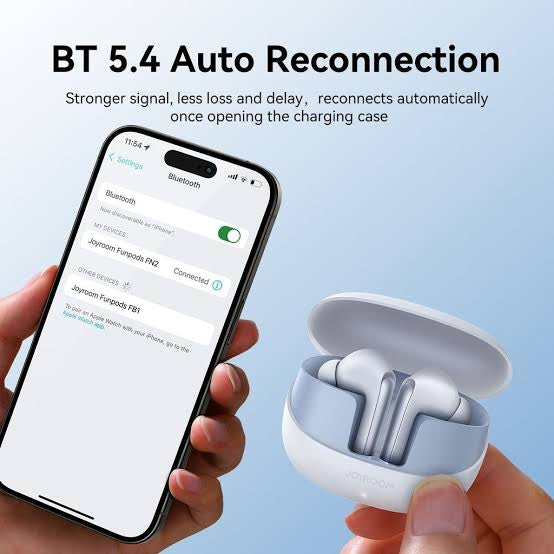 JOYROOM JR-FN2 True Wireless Earbuds Funpods Series ( 24 Month warranty Guaranteed  by the local agent Trust Store )