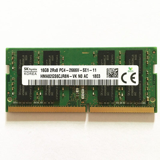 SK hynix DDR4 16gb 2400T RAMs SODIMM DDR4 ( Laptop Ram ) رامات لابتوب 16 جيجا بايت دي دي ار 4